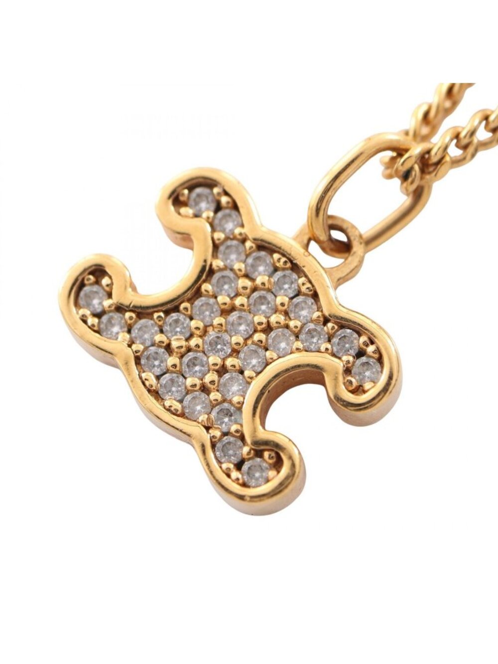Celine Necklace Triomphe Gold